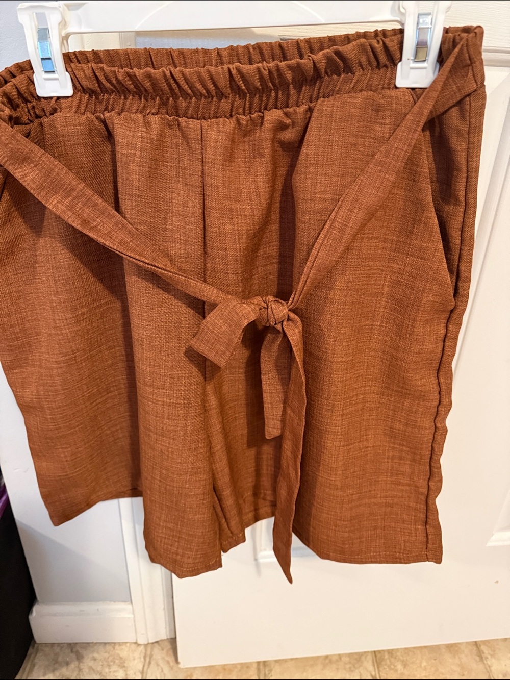 Modern Attraction Rust Shorts